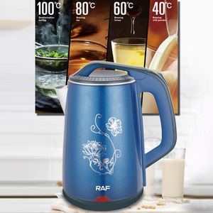 Electric Water Kettle Boiler Stainless Steel 2.5L <b>Large</b> Cordless Electric Kettle with Auto Shut-Off LED Light - Product Image 5