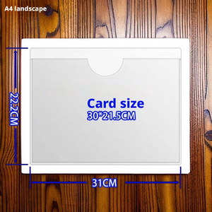 ที่ใส่บัตร PVC แบบเหนียวแน่น ติดด้วยกาว<span class=keywords><strong>ใน</strong></span>ตัว ช่องใส่ป้ายใส กันฝุ่น สำหรับชั้นวางสินค้าในซูเปอร์มาร์เก็ต - Product Image 6