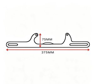 Heavy-Duty CNC Aluminum Throttle Base Cable <b>Bracket</b> for 4150/4160 Series-Dual Stainless Steel Return Springs,Fits Most V8 Engine - Product Image 3
