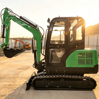 Mesin Excavator GMINT 3 Ton ISO CE dan Euro 5 EPA Kubota Excavator Kecil 3t Mini Digger