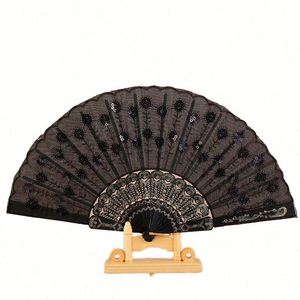 Abanico Plegable de Bambú Personalizado con Técnica de Pintura al Estilo del Arte Folclórico Chino para Regalos Empresariales Tongda Tongda-Fan-P11 - Product Image 1
