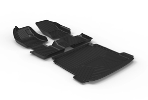 Pièces de rechange automatiques personnalisées tapis de sol de voiture tapis de sol <span class=keywords><strong>4</strong></span> pièces utilisation de tapis de sol de voiture pour Peugeot 508L 2019 2020 2021 2022 2023 - Product Image 2