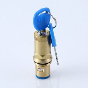 Cartouche de robinet avec clé en cuivre, installation facile, accessoires de robinet extérieur antivol - Product Image 2