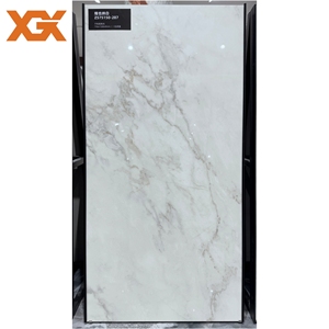 Dalles <span class=keywords><strong>de</strong></span> pierre frittée Calacatta blanche <span class=keywords><strong>de</strong></span> luxe 1200x2400mm <span class=keywords><strong>pour</strong></span> plan <span class=keywords><strong>de</strong></span> travail <span class=keywords><strong>de</strong></span> cuisine - Product Image 1