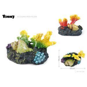 Rocaille en résine pour décoration d'aquarium – Composition de pierres élégante et durable pour votre aquarium - Product Image 5