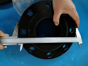 Brida de Acero al Carbono ASME B16.5 A105N con Cuello de Soldadura y Cara Elevada <span class=keywords><strong>RFWN</strong></span> de 6 Pulgadas CL300 - Product Image 5