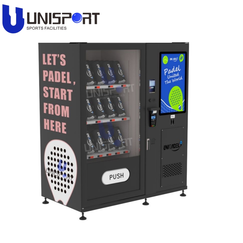 Durable Metal Padel Ball Vending Machine Commercial Automatic Ball Selling Machine for Padel Stadiums