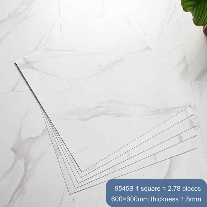 PVC Floor Tiles Self Adhesive PVC Flooring Anti Slip Vinyl Mat Vinyl Floor Covering Vinyl Tile Stickers Tile for Bathroom