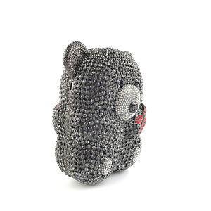 حقيبة يد OC3687 بنمط حيواني لامع مع سلسلة قابلة للفصل ومفتاح مغناطيسي للحفلات والكوكتيلات والنوادي الليلية - Product Image 2