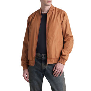 Chaqueta Bomber Ligera de Diseño 2025 para Hombre, Cuello Alto, Transpirable, para Invierno, con Material de Poliéster, Grosor Delgado - Product Image 1