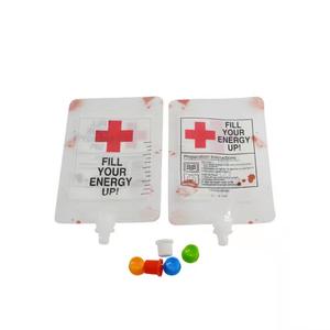 كيس صنبور شرب فارغ معاد تدويره من الدرجة الغذائية أكياس دم مشروب الهالويز - Product Image 4