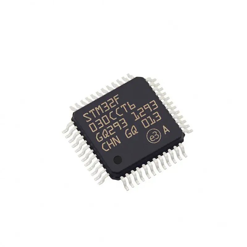 Electronic components STM32F030CCT6 ic chip integrated circuit assembly suitable for portable consumer electronics applications
