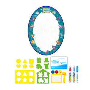 MILI <span class=keywords><strong>dinosaurio</strong></span> forma de <span class=keywords><strong>huevo</strong></span> <span class=keywords><strong>agua</strong></span> Doodle Mat <span class=keywords><strong>agua</strong></span> lienzo carta cognición <span class=keywords><strong>agua</strong></span> dibujo Mat pintura educativa niños Juguetes - Product Image 2