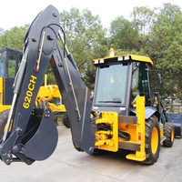 Tracteur compact CHANGLIN 3 tonnes 80 kW avec chargeur frontal et pelle arrière 620CH