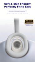Auriculares Inalámbricos Airy Max Over-Ear con Cancelación Activa de Ruido (ANC), Control Táctil, Sonido Hi-Fi, Resistentes al Agua IPX0, Deportivos 2026