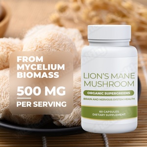 Vitahealthy OEM/ODM Cápsulas de Melena de León Más Vendidas Suplemento Dietético Orgánico de Superverdes para la Salud Cerebral de Adultos - Product Image 2