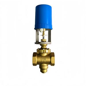 วาล์วควบคุมไฟฟ้า Edrv-16t Dn50 Ac 220v สำหรับการปรับการไหลของท่อระบบ Hvac - Product Image 3