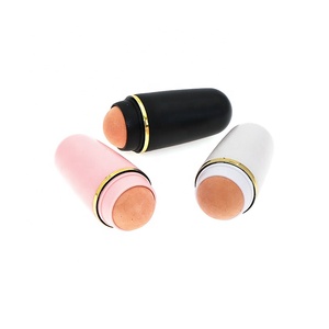 Natural volcanic Stone oil absorbing face roller massage oil control face nose skincare tool facial oil absorbing roller