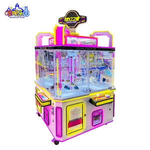 Promotion : Machine à griffes Dream Star 4 joueurs, à monnayeur, <span class=keywords><strong>attrape</strong></span>-poupées multijoueur avec lumières LED pour centre de jeux - Product Image 1