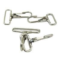 Mousqueton à ressort en acier inoxydable pour sangle marine, 38 mm, pour harnais, laisse, sac, yacht, bateau, matériel nautique