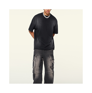 Casual Asequible Moda Toda la venta Llanura Venta caliente Bajo Moq 100% Camiseta de algodón Hecho en China - Product Image 1