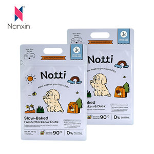 ถุงฟอยล์อลูมิเนียมแบบก้นแบนสำหรับอาหารสัตว์เลี้ยง ขนาด 10 กก. 20 กก. 50 กก. พร้อมซิปเลื่อนและข้างขยายสำหรับบรรจุภัณฑ์อาหารสัตว์เลี้ยง - Product Image 3
