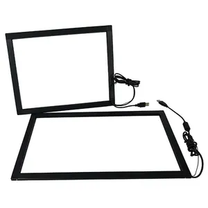 6, 10, 16, 20 points finger or pen touchable infrared ir touch screen 24 for lcd monitors overlay