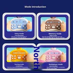 Console de jeu éducative de danse rythmique rapide en plastique avec lumières éblouissantes - Product Image 4