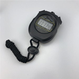 Electronic Stopwatch Pc894 6 Digit Display Day Of Week Alarm Handheld Timing Watch For Sports Referees - Product Image 1