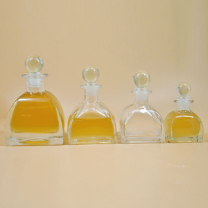 Glass Bottle 50ml 100ml Luxury Empty Glass <b>for</b> <b>Reed</b> <b>Diffuser</b> Bottle Easy Open End Sealing Glass Bottle - Product Image 5