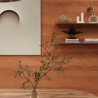 Panel de Pared 3D Flexible y Moderno para Interiores y Exteriores, Resistente al Fuego y al Agua, Material MCM