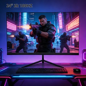 Moniteur de jeu abordable de <span class=keywords><strong>24</strong></span> <span class=keywords><strong>pouces</strong></span>, 2K, 180 Hz, 1 ms, IPS, 2560x1440, sans scintillement, protection des yeux - Product Image 1