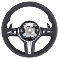 Volant en microfibre entièrement recouvert de daim pour BMW F10 F15 F16 F30 F31 F35 F36 M3 F82 M5 F90 E71 E84 E93