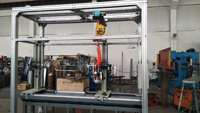 Machine de bobinage CNC à portique, contrôlée par servo, pour l'enroulement précis des isolants dans la production de bobines de moteurs haute tension
