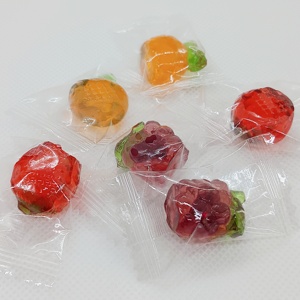 Gomitas Mini <span class=keywords><strong>Juicy</strong></span> 4D al por Mayor con Relleno de Mermelada de Frutas, Dulces de Gomita Rellenos de Mermelada - Product Image 3