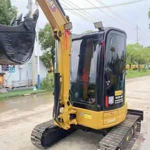 Excavatrice sur chenilles d'occasion CAT 303.5, marque japonaise d'origine, 3,5 tonnes, petite taille, matériel d'occasion. - Product Image 4