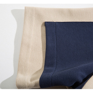 Color Blocked Drop Shoulder Heavyweight Short Sleeve Polo Shirt Cotton Custom Made Daily Wear Men's T-Shirt - Product Image 2