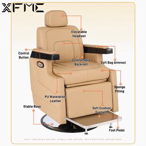 Fauteuils <span class=keywords><strong>de</strong></span> barbier électriques inclinables portables et durables XFMC avec fonctions <span class=keywords><strong>de</strong></span> réglage en hauteur pour salon <span class=keywords><strong>de</strong></span> beauté et <span class=keywords><strong>mobilier</strong></span> <span class=keywords><strong>de</strong></span> salon - Product Image 4