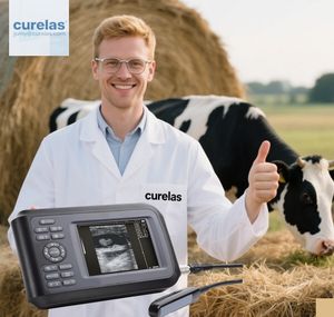 Escáner de ultrasonido digital completo portátil para animales Equipo terapéutico veterinario fácil de llevar - Product Image 1