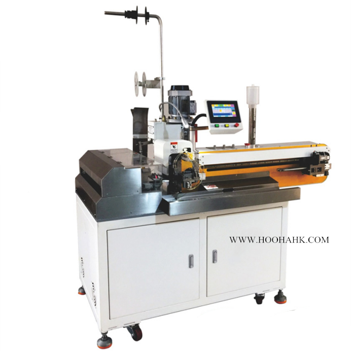 Servo Type Wire And Cable Making Machine Fully Automatic Single Head Press