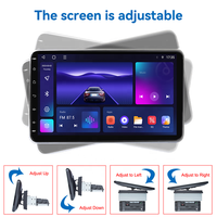 Bosstar 10 pouces universel 1 Din Double Din Android autoradio avec Carplay Gps Navigation stéréo