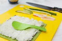 Kit de fabrication de sushi DIY Rouleau à sushi en silicone pour un rouleau de sushi parfait Kit de fabrication de sushi Tube à pousser pour sushi Tube à sushi