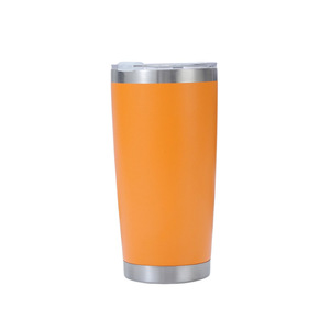 Thermos in Acciaio Inox Arancione da 20 oz, Borraccia Termica con Coperchio Antigoccia per Viaggio, Ufficio, Auto, Campeggio, Adatta per Acqua Bollente - Product Image 1