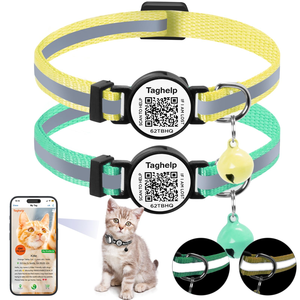 Fast Delivery QR Code <b>Dog</b> <b>Tag</b> Newborn Puppy Kitten ID <b>Tag</b> Anti Loss <b>Dog</b> Collar Pet Anti-lost Information <b>Tag</b> - Product Image 1