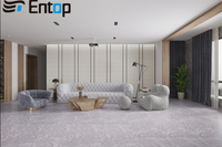 Azulejo de suelo de vinilo de PVC autoadhesivo de 1-2mm de espesor para la escuela, dormitorio, sala de estar, apartamento, textura lisa, diseño gráfico