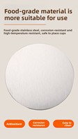Sous-verres créatifs en acier inoxydable, tapis isolants pour bols, sous-plats ronds en métal, sous-verres tendance