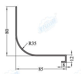 Protection d'angle en profilé <span class=keywords><strong>aluminium</strong></span> pour remorque de camion - Product Image 5