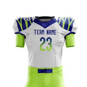 Uniforme de Fútbol Americano de Marca Privada, Jersey Deportivo con Logotipo Personalizado de Alta Calidad, Conjunto de Uniforme de Tela Ligera de Secado Rápido - Product Image 6
