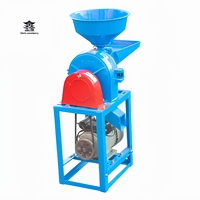 Machine à moudre la farine réglable, broyeur d'aliments multifonctionnel pour maïs, blé, riz