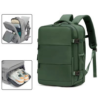 Sac de voyage imperméable pour ordinateur portable, sac à dos pour compagnie aérienne, taille limitée, bagage à main, bagage à roulettes, 40*25*20 cm